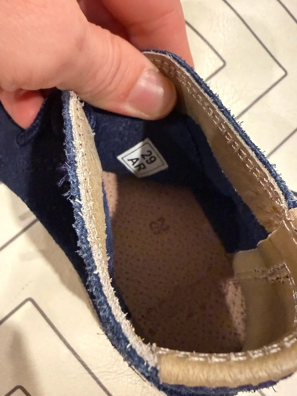 Kickers Navy Suede Lace-Up Boots